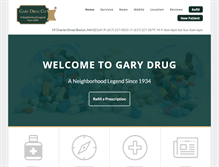 Tablet Screenshot of garydrug.com